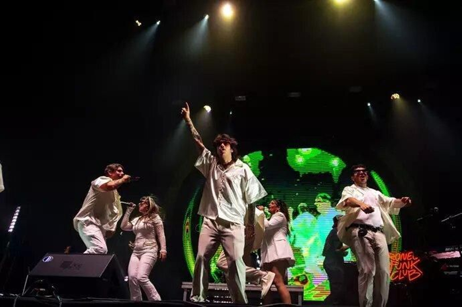 La Plazuela durante su concierto en Vistalegre