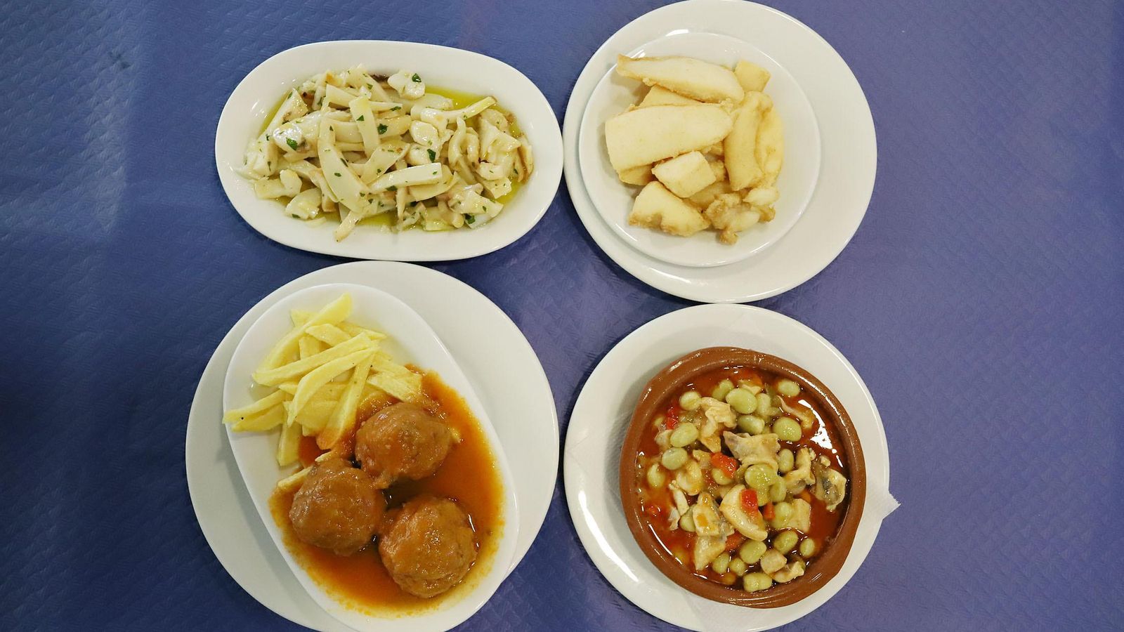 Plato típicos de Huelva en Bar Casa Miguel