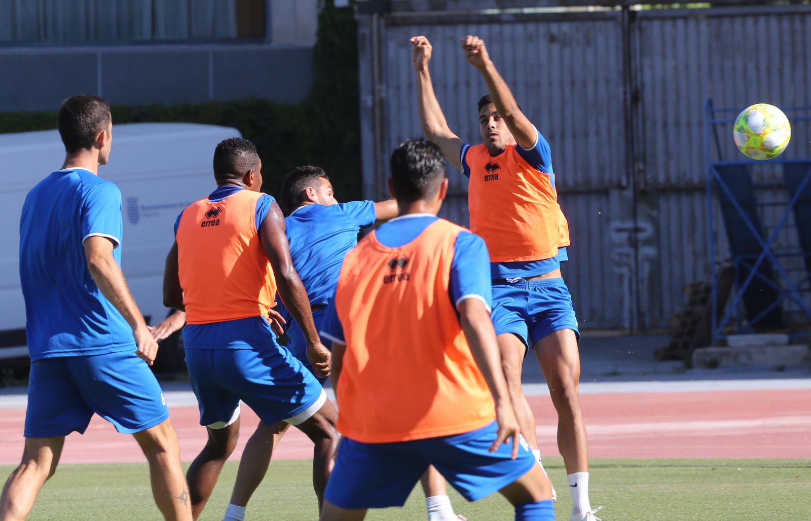 Imágenes del  partidillo disputado en Chapín por el XerezDFC