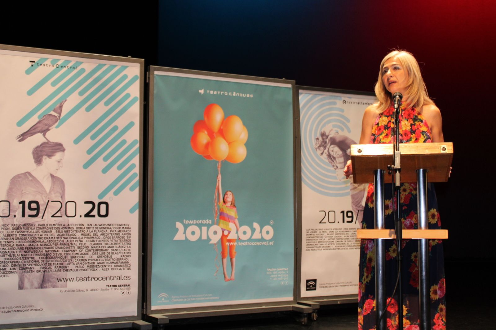 Presentación de la programación del Teatro Cánovas para el curso 2019/2020.