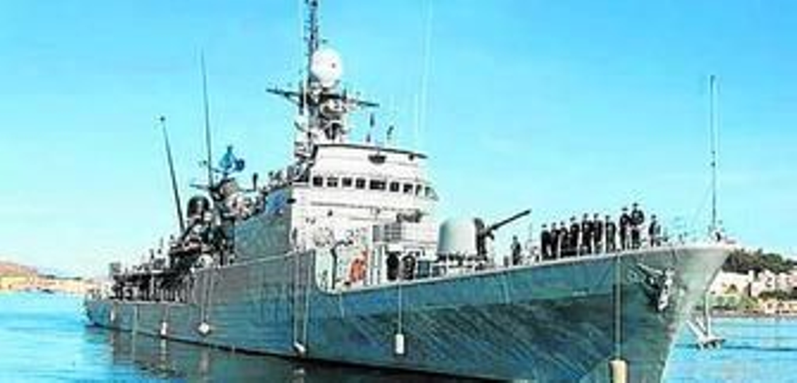 El buque forma parte de la misión de la OTAN 'Active Endeavour'.