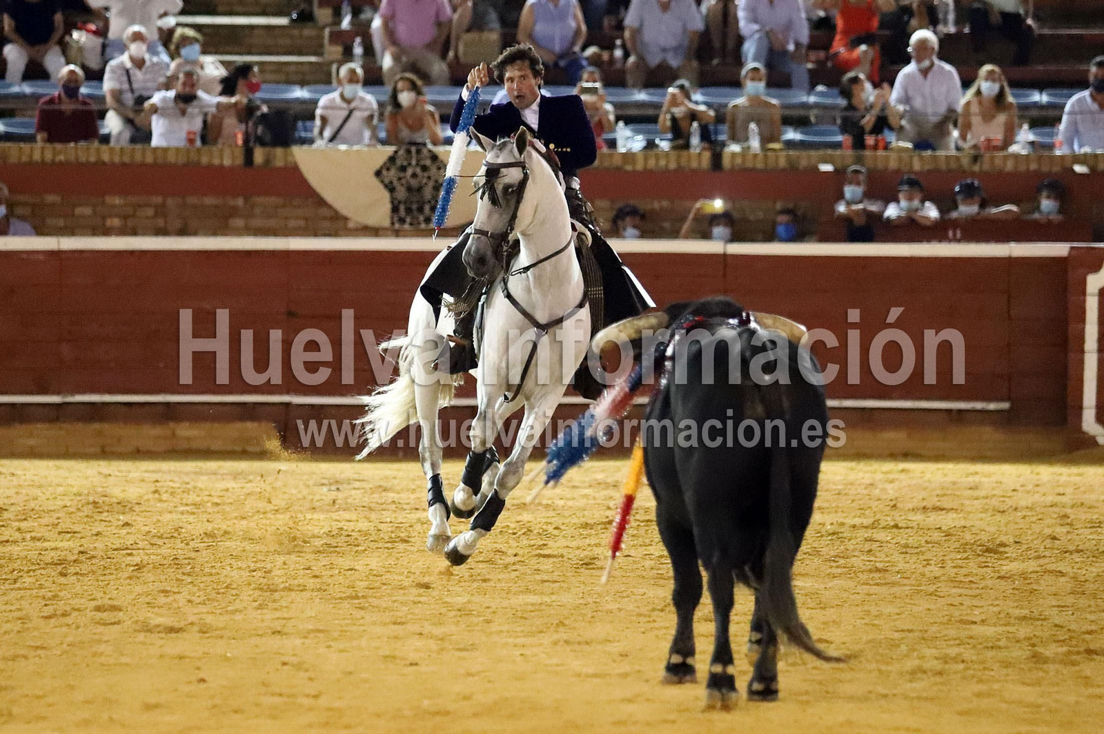 Las imágenes más destacadas de la corrida de toros del 3 de agosto en la plaza de toros de Huelva "La Merced"