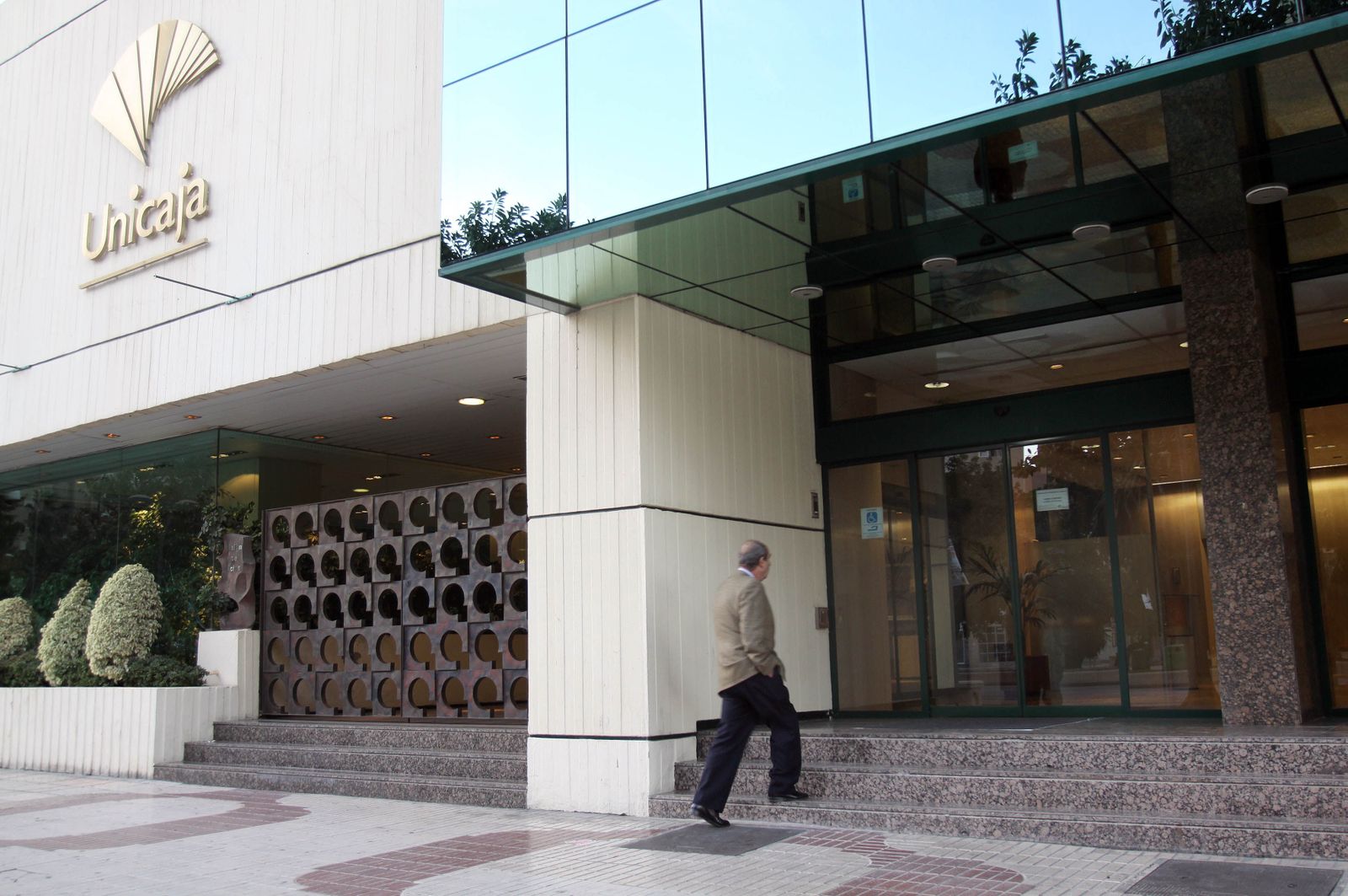 Sede de Unicaja en Málaga