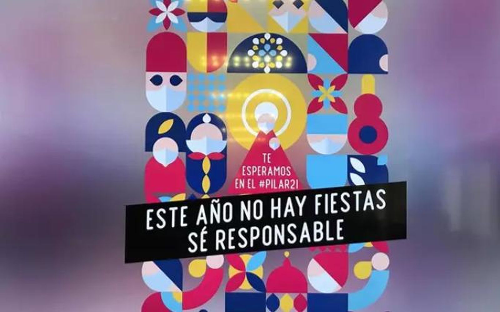 Ofrenda virtual a la Virgen del Pilar.