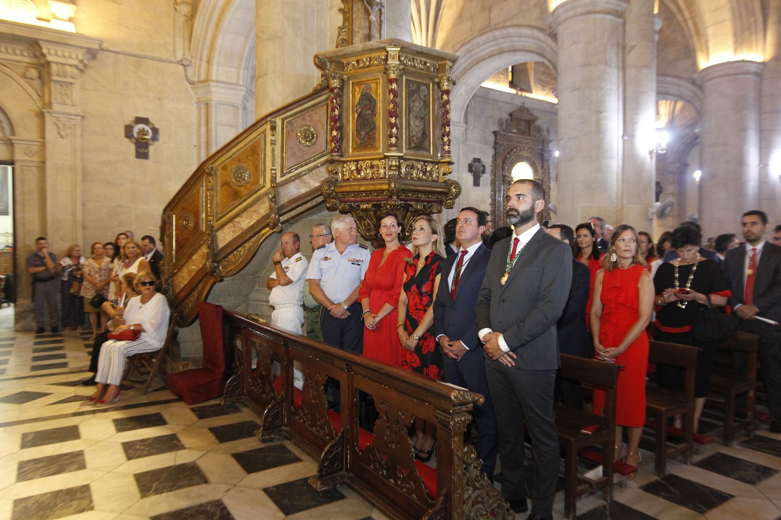 Fotogalería misas en honor a la Virgen del Mar. Feria de Almería 2019