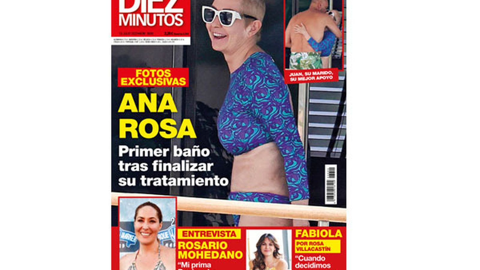 La portada de 'Diez MInutos' de esta primera semana de julio