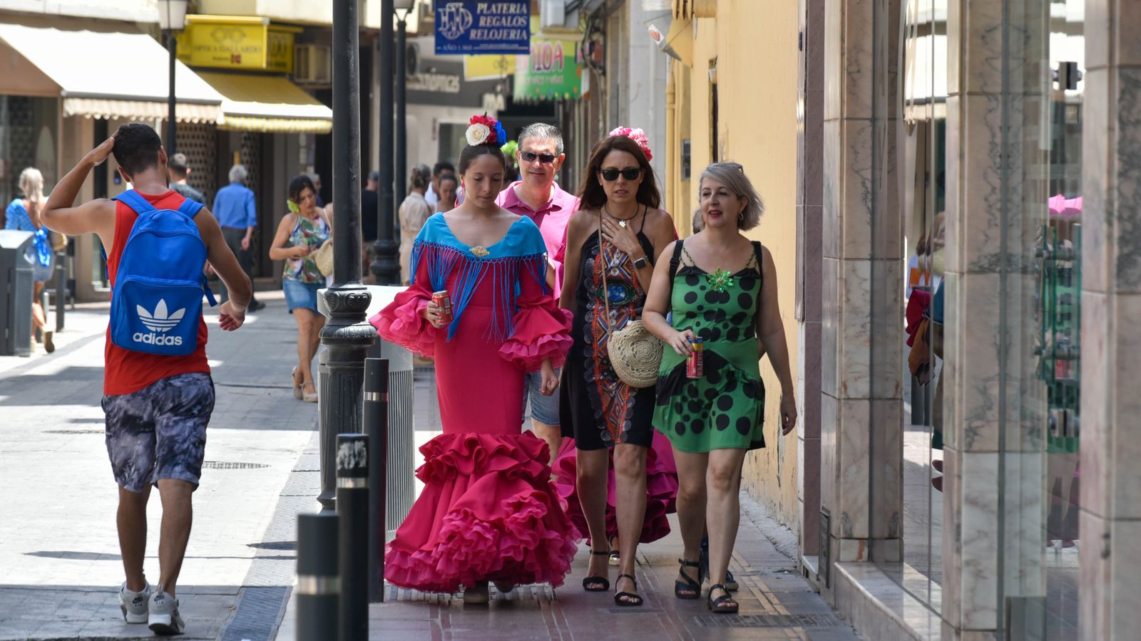 Las fotos del Domingo Rociero en el centro de la Línea