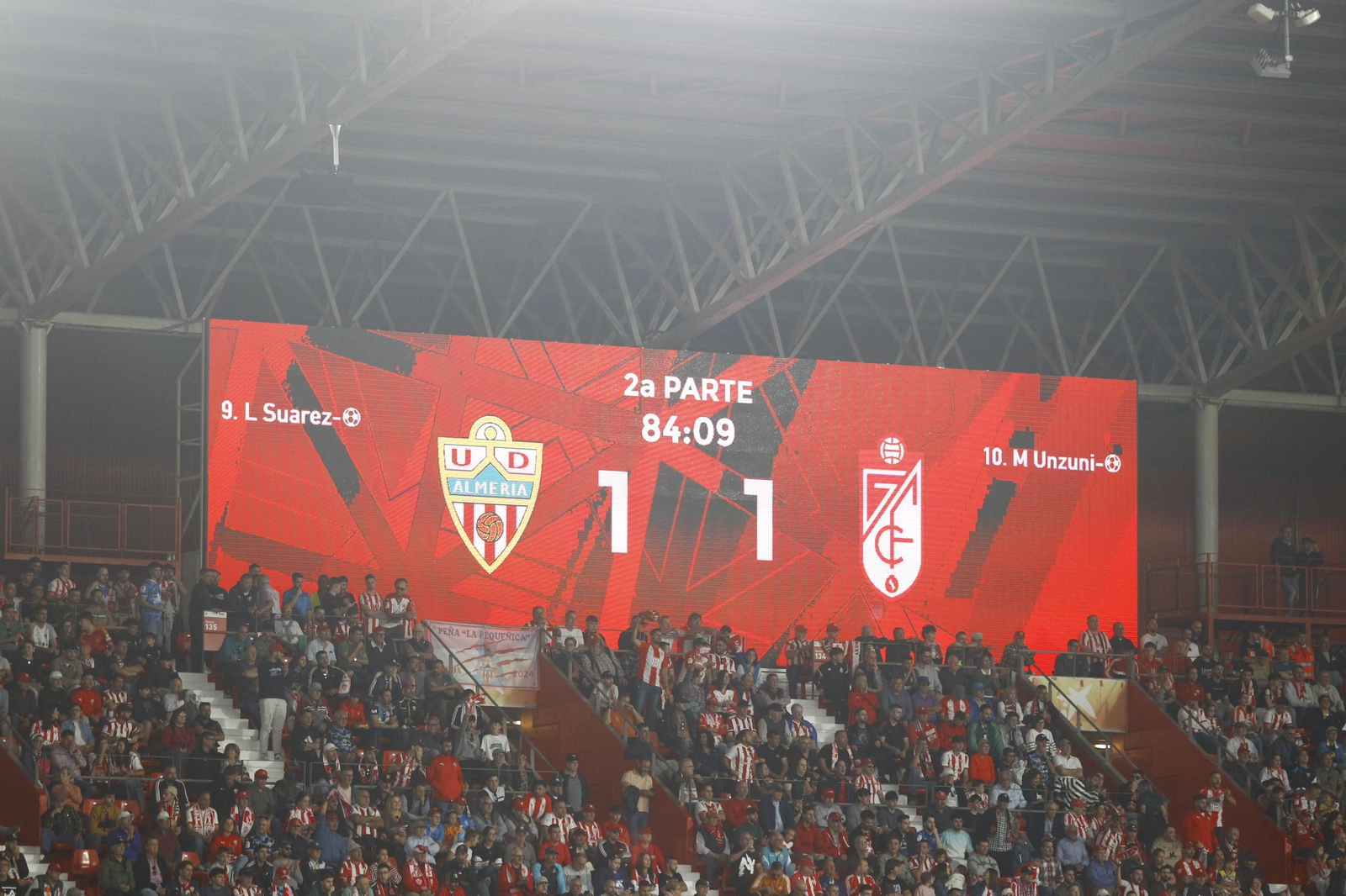 Las mejores imágenes del U.D. Almería-Granada C.F