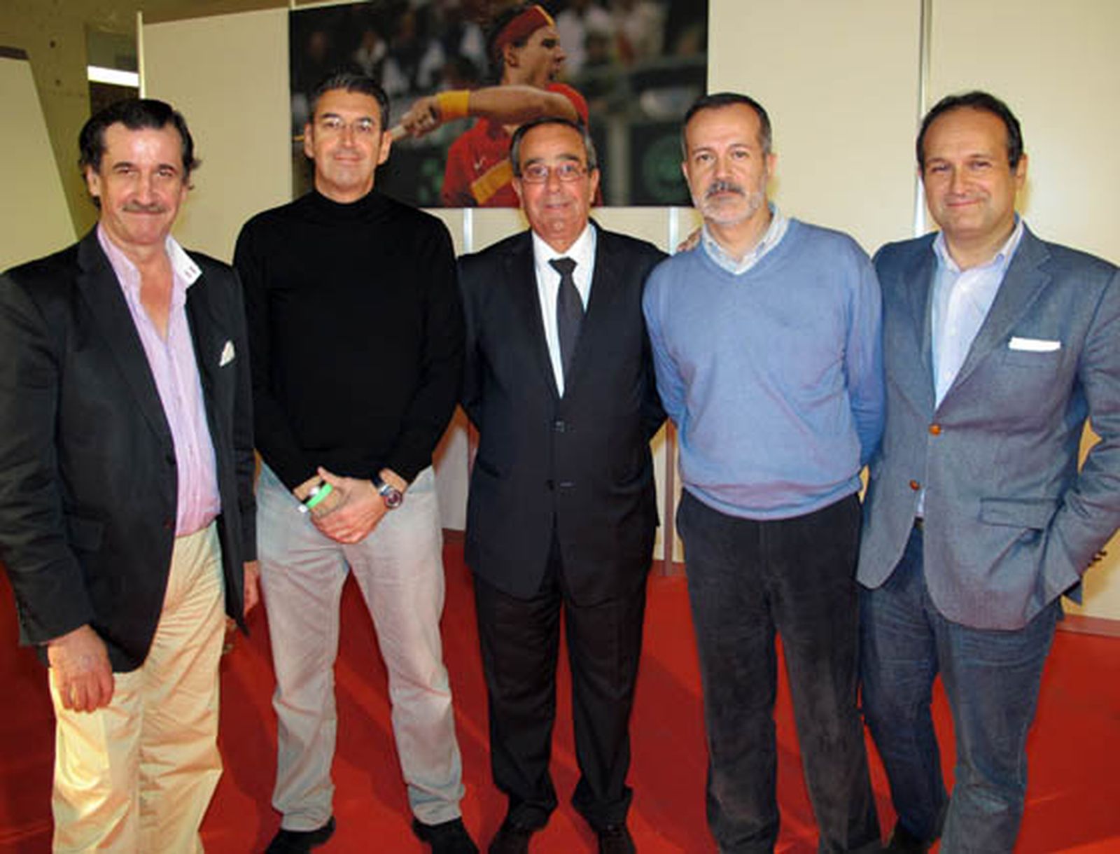 Enrique Piñeyro, director comercial deMartín Casillas; José Luis López, director de Contratación deAldesa, FranciscoMartín, presidente de Martín Casillas, José Luis Nores, socio de PwC, yAlberto Pérez-Solano, socio director de Altius.

Foto: Victoria Ramírez