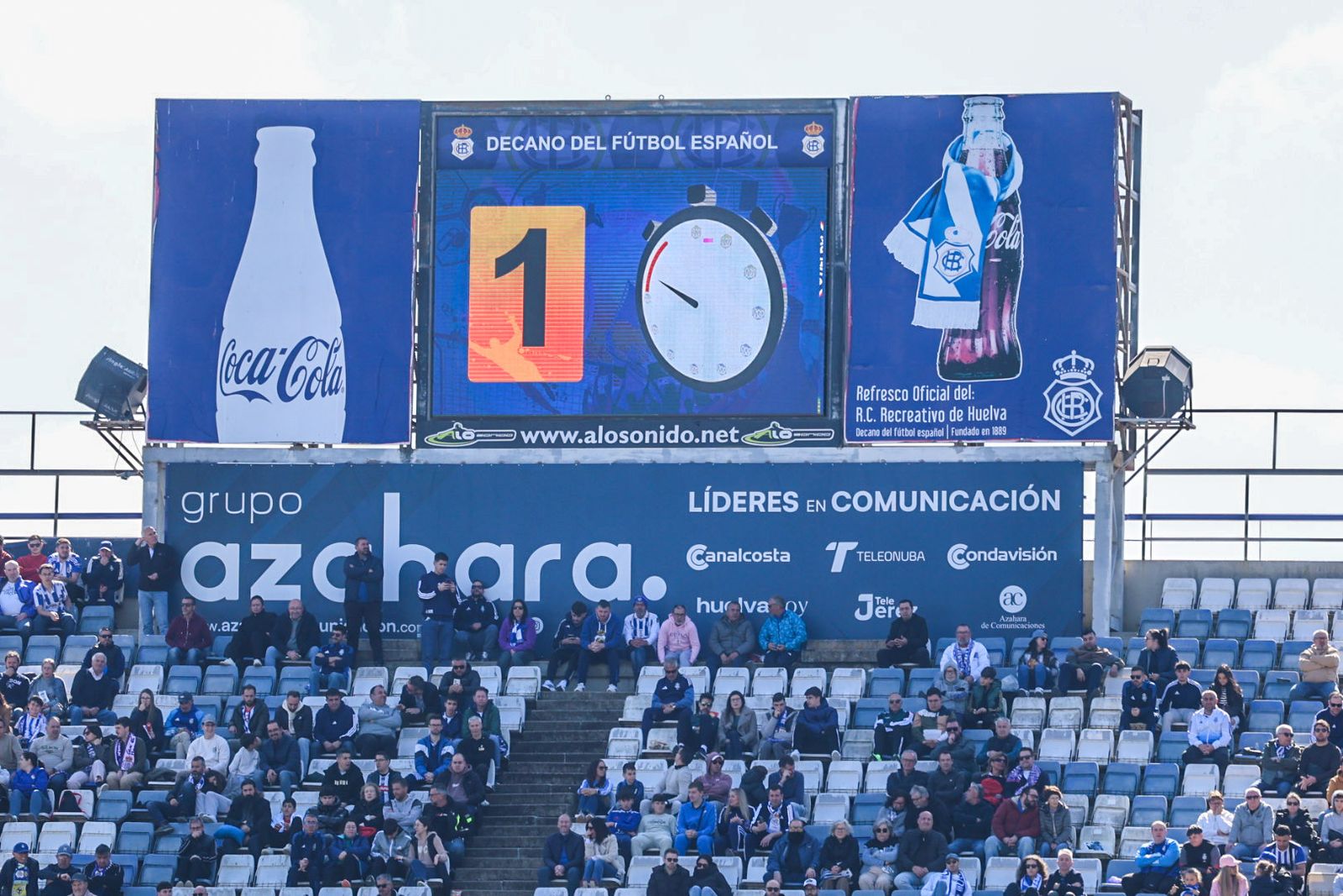 Las mejores fotografías del Recreativo de Huelva-Deportiva Minera