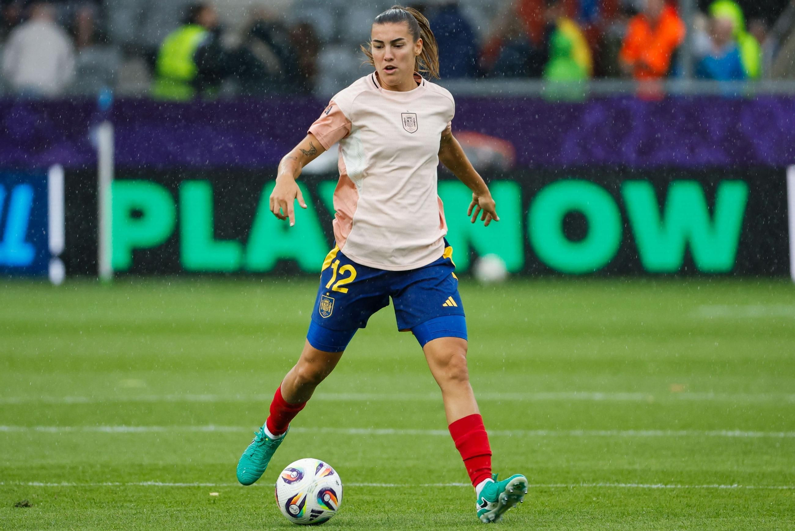 Las fotos de la goleada de España sobre Bélgica en la Eurocopa femenina