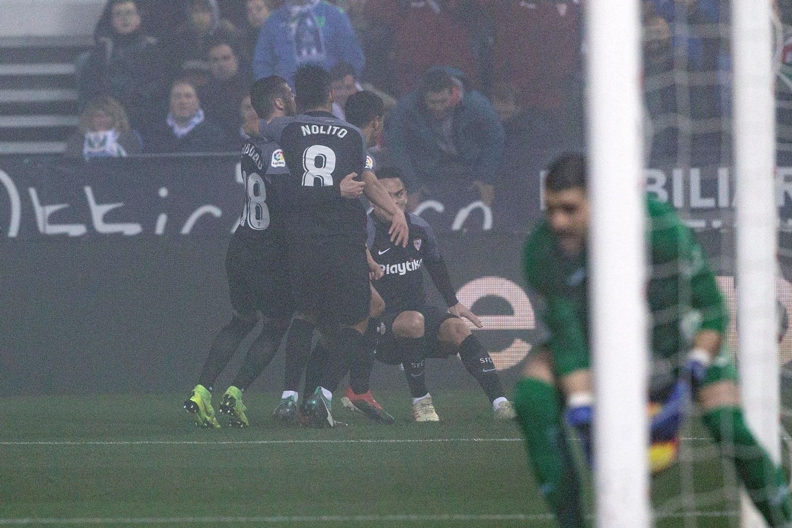 Las imágenes del Leganés-Sevilla