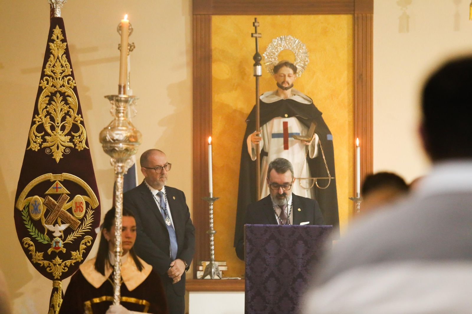 Fotos del vía crucis oficial del consejo local de Algeciras con las Tres Caídas