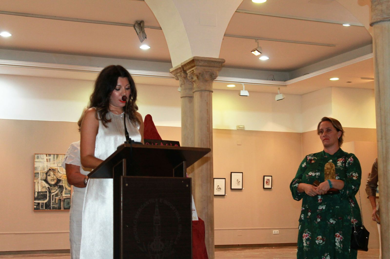 Exposición de pintura 'Respirarte', organizada por Asociación Andaluza de Fibrosis Quística