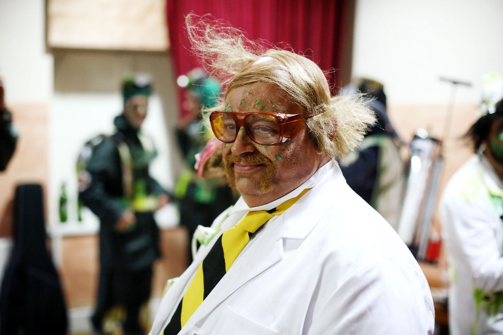 Antonio Pedro Serrano 'El Canijo', en camerinos.