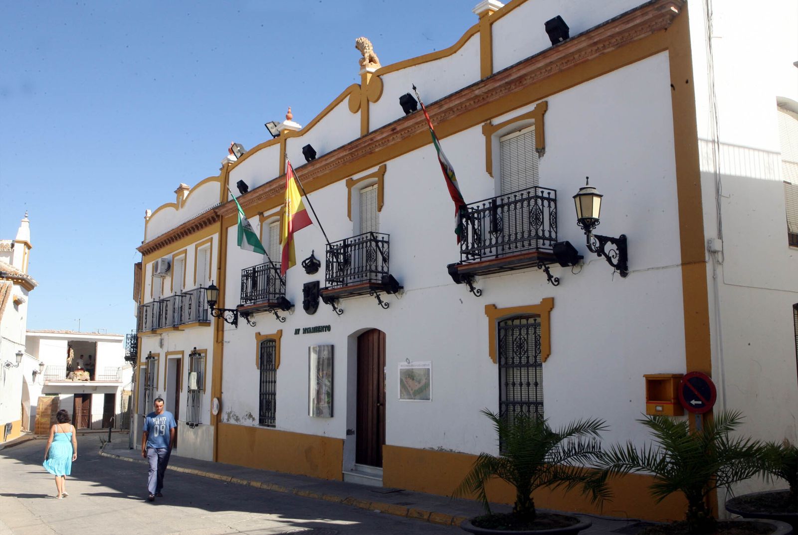 El Ayuntamiento de Lucena.