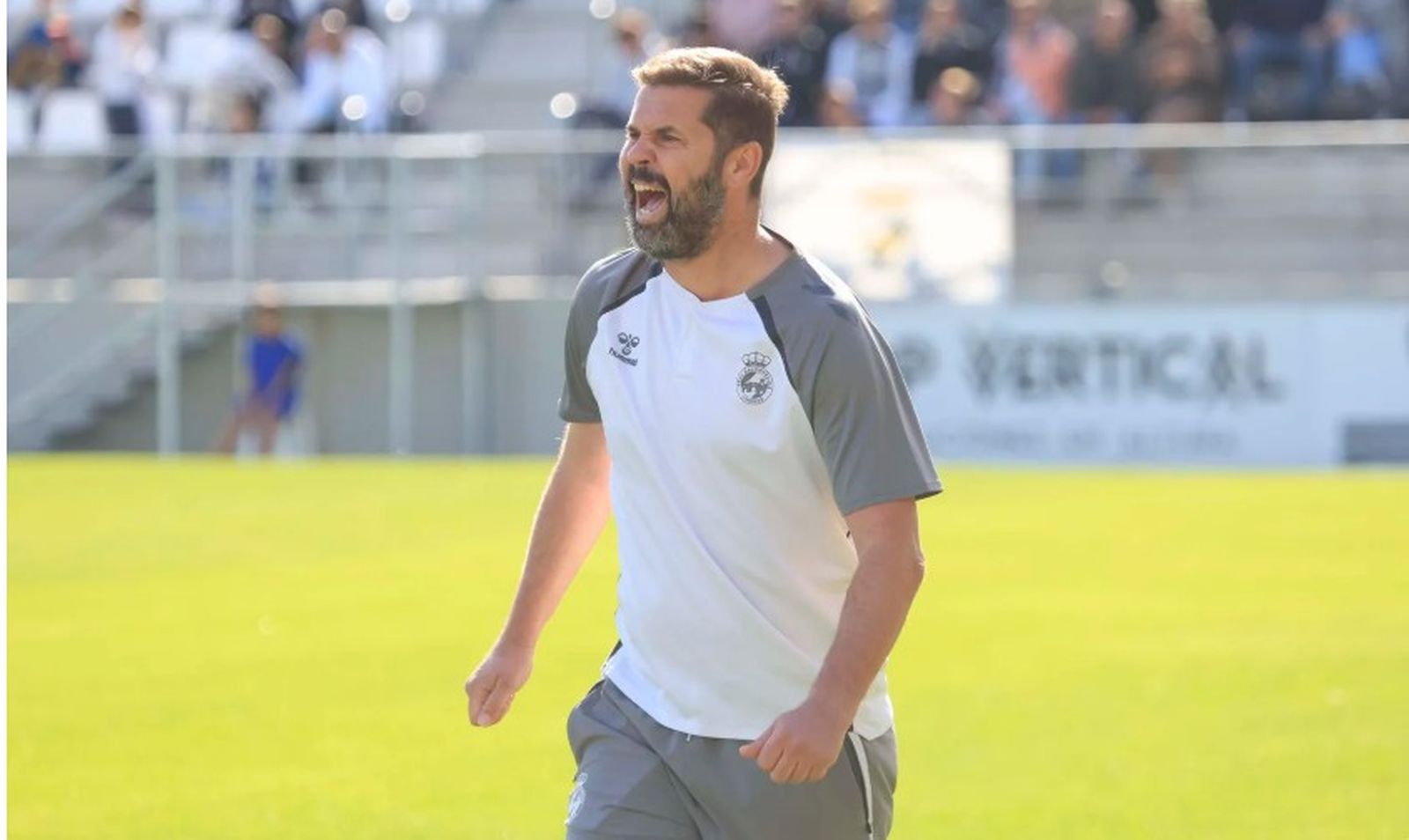 David Sánchez, entrenador de la Real Balompédica
