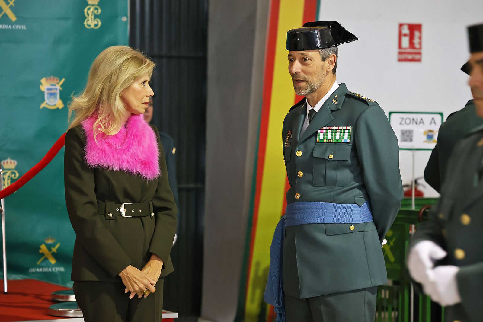 Imágenes de la jura del cargo de Julio Serrano Checa como Jefe de la Comandancia de la Guardia Civil de Huelva