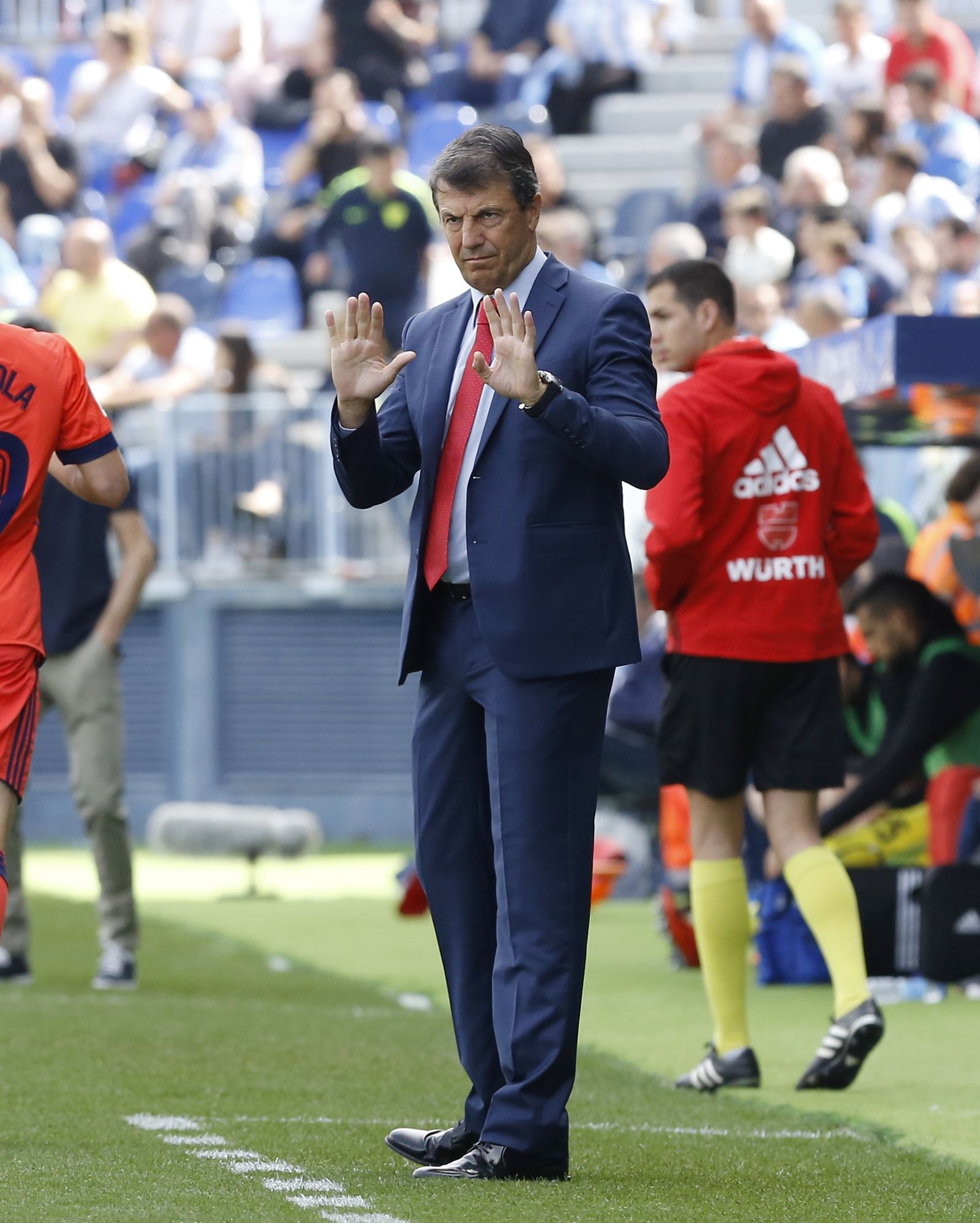 Las imágenes del Málaga-Real Sociedad