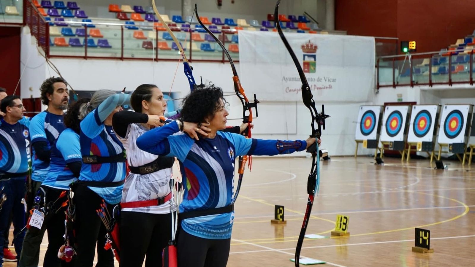 Momento de la competición.