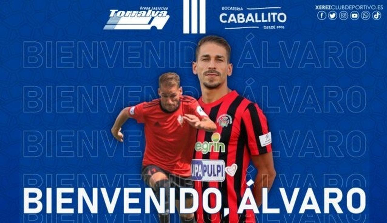 El Xerez CD ha hecho oficial el fichaje de Álvaro Garrido.