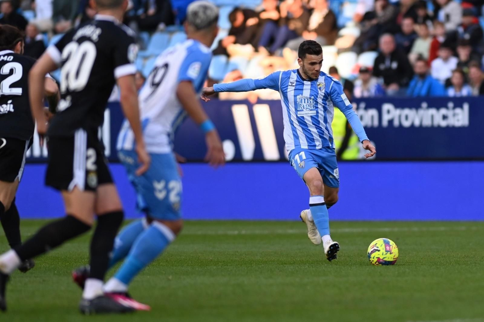 El Málaga CF - Burgos, en fotos