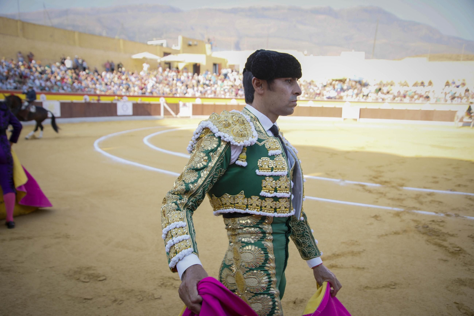 Corrida de toros Berja con un toro indultado, en imágenes