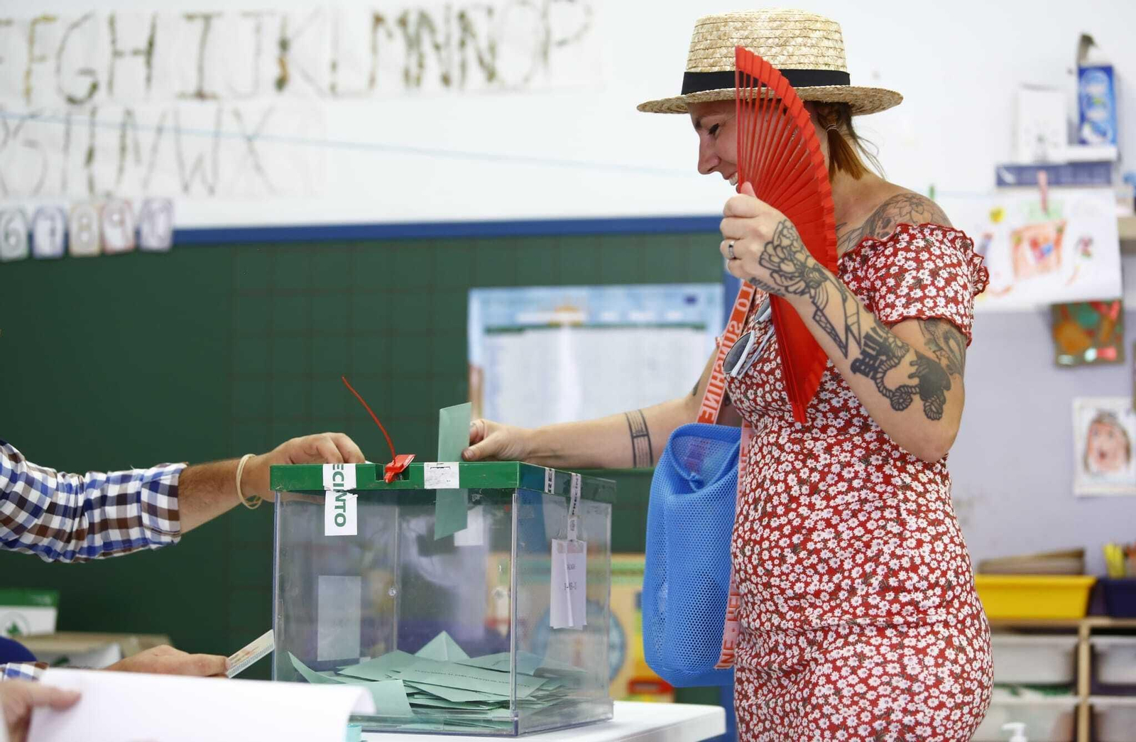 Las fotos de la jornada electoral del 19J en Málaga