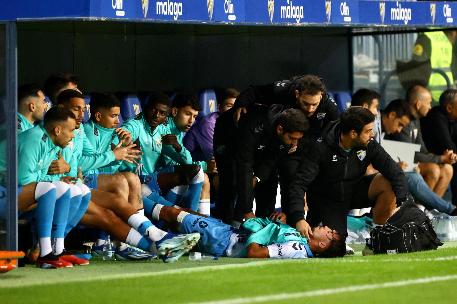 El Málaga CF-Alcoyano, en fotos