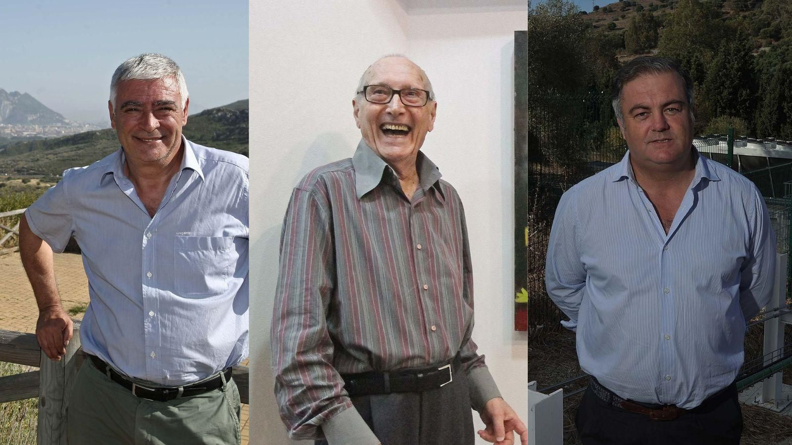 Paco Mena, Andrés Vázquez de Sola y Juan Pedro Toro.