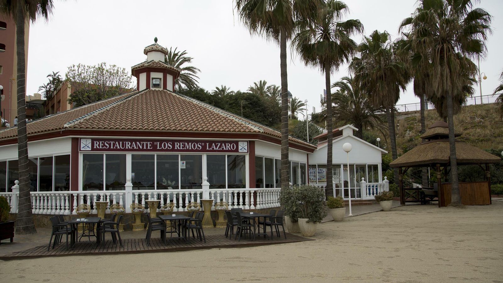 El restaurante Los Remos Lázaro, de Benalmádena.