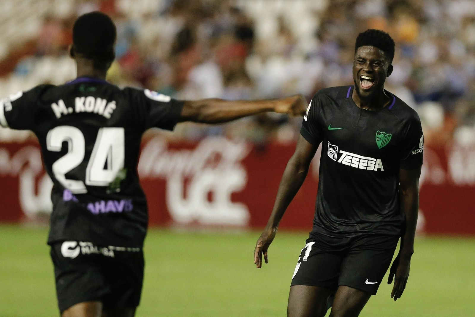 El Albacete - Málaga CF, en fotos