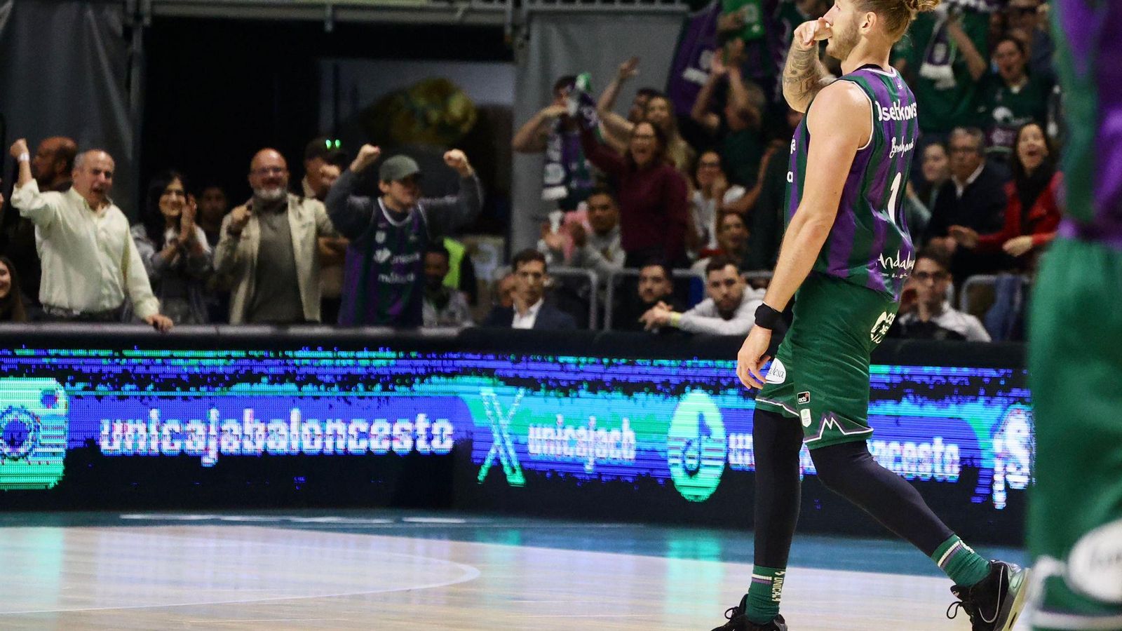 El Unicaja-La Laguna Tenerife, en fotos