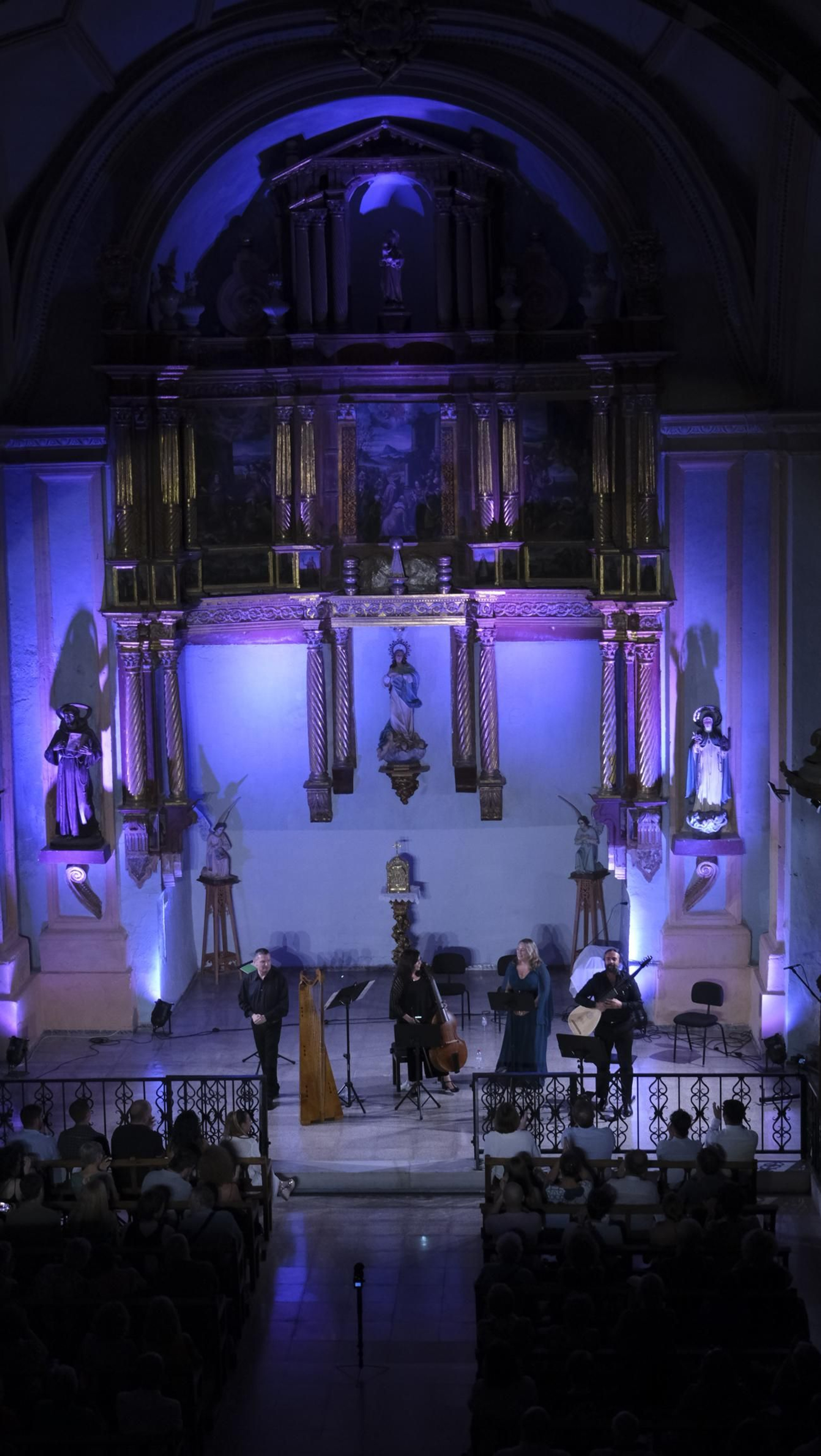 Concierto de María Espada, Marta Infante y Ars Atlántica, en el Festival de Música Renacentista y Barroca de Vélez Blanco-Festimuvb 2023