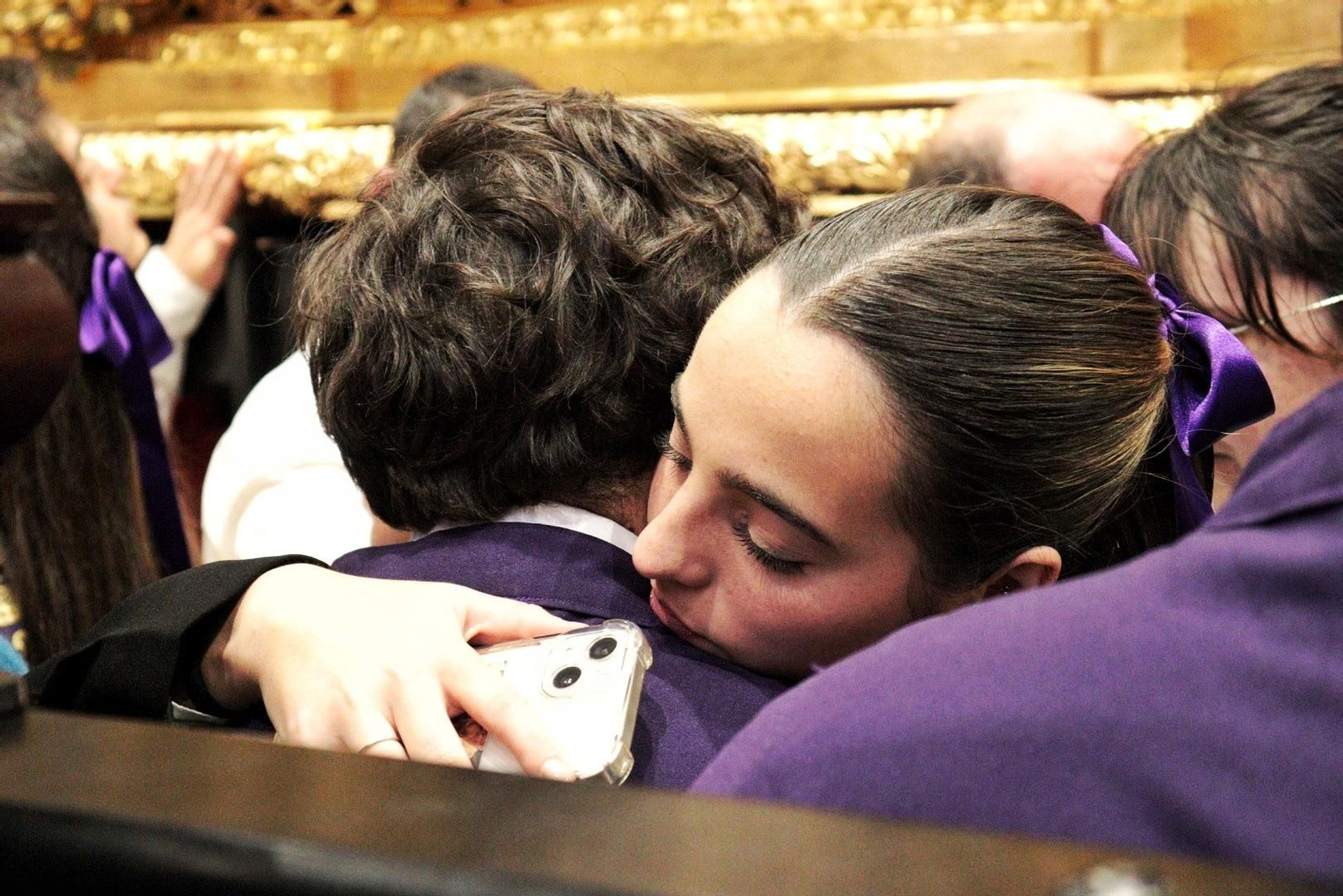 Las imágenes de Fusionadas en el Miércoles Santo en Málaga