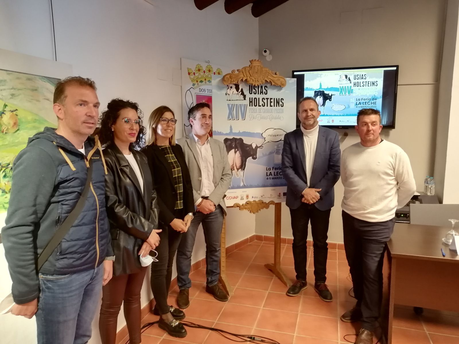 Presentación de la Feria del Ganado Frisón de Dos Torres.