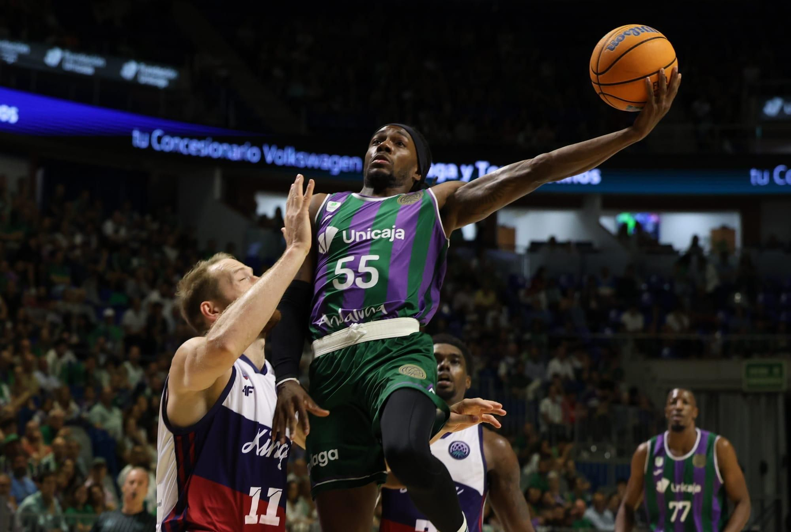 Las mejores fotos del Unicaja-King Szczecin de la BCL