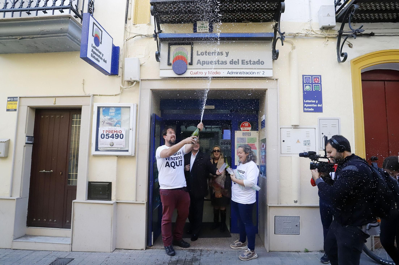 Las mejores imágenes del Gordo de la Lotería en Gibraleón