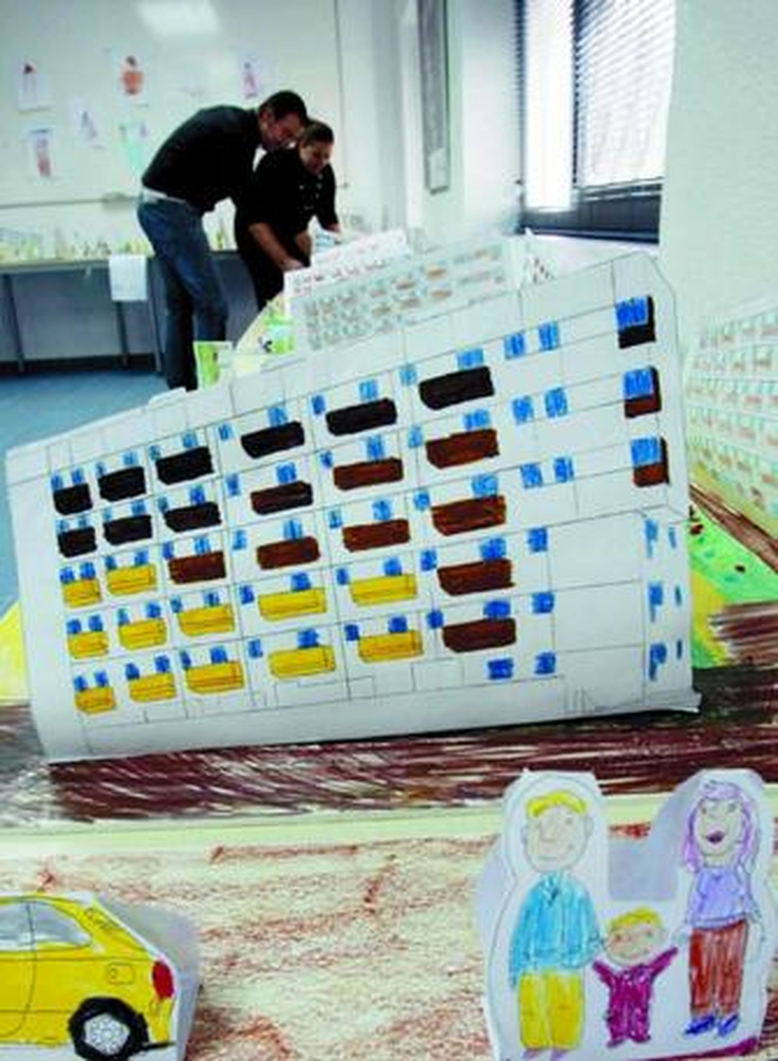 Las maquetas han sido realizadas por escolares de entre 3 y 11 años.