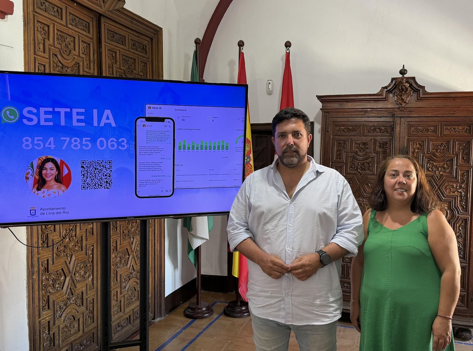 Presentación de Sete IA en Lora del Río