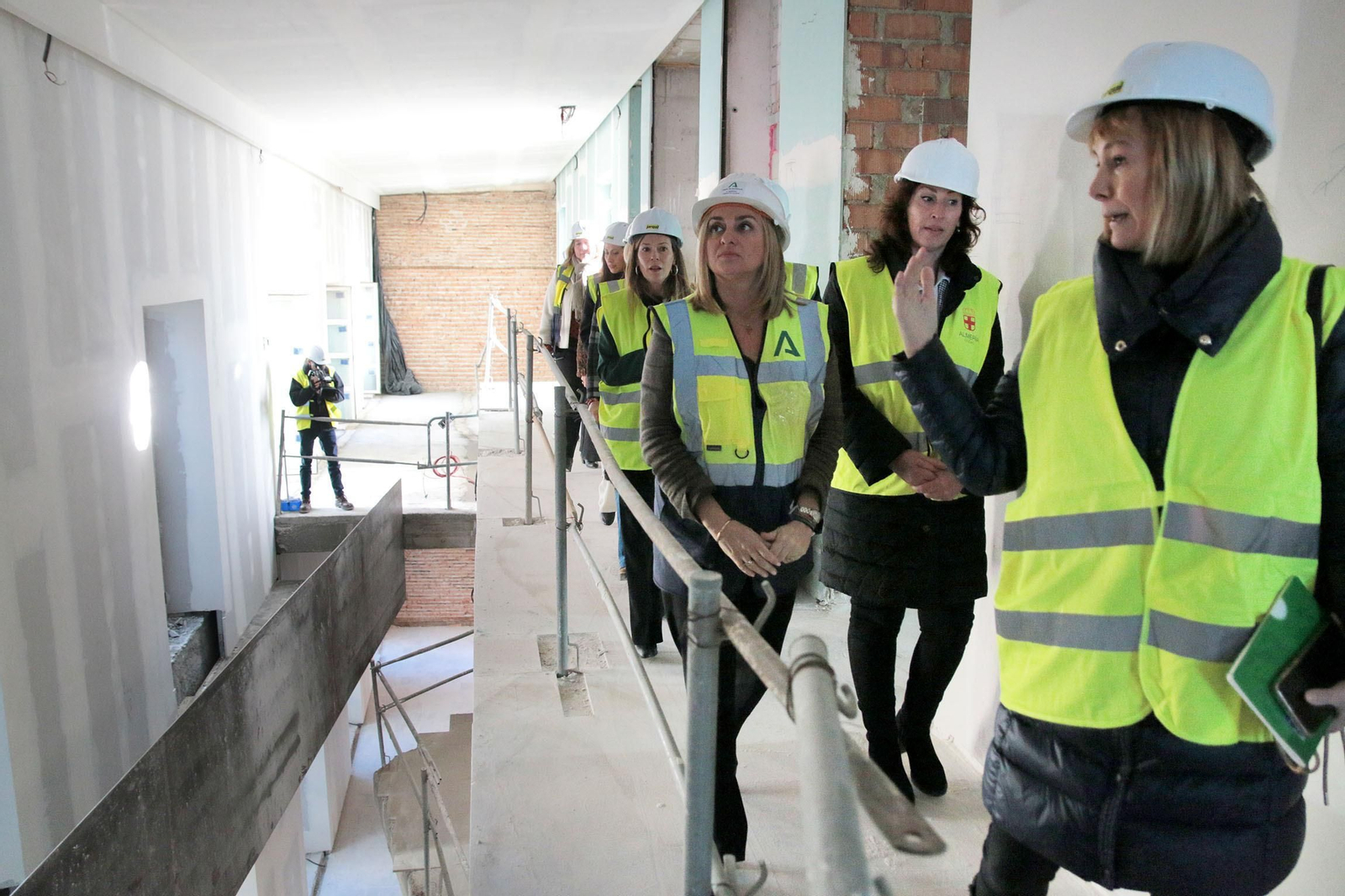 Así avanzan las obras de rehabilitación del Ayuntamiento de Almería