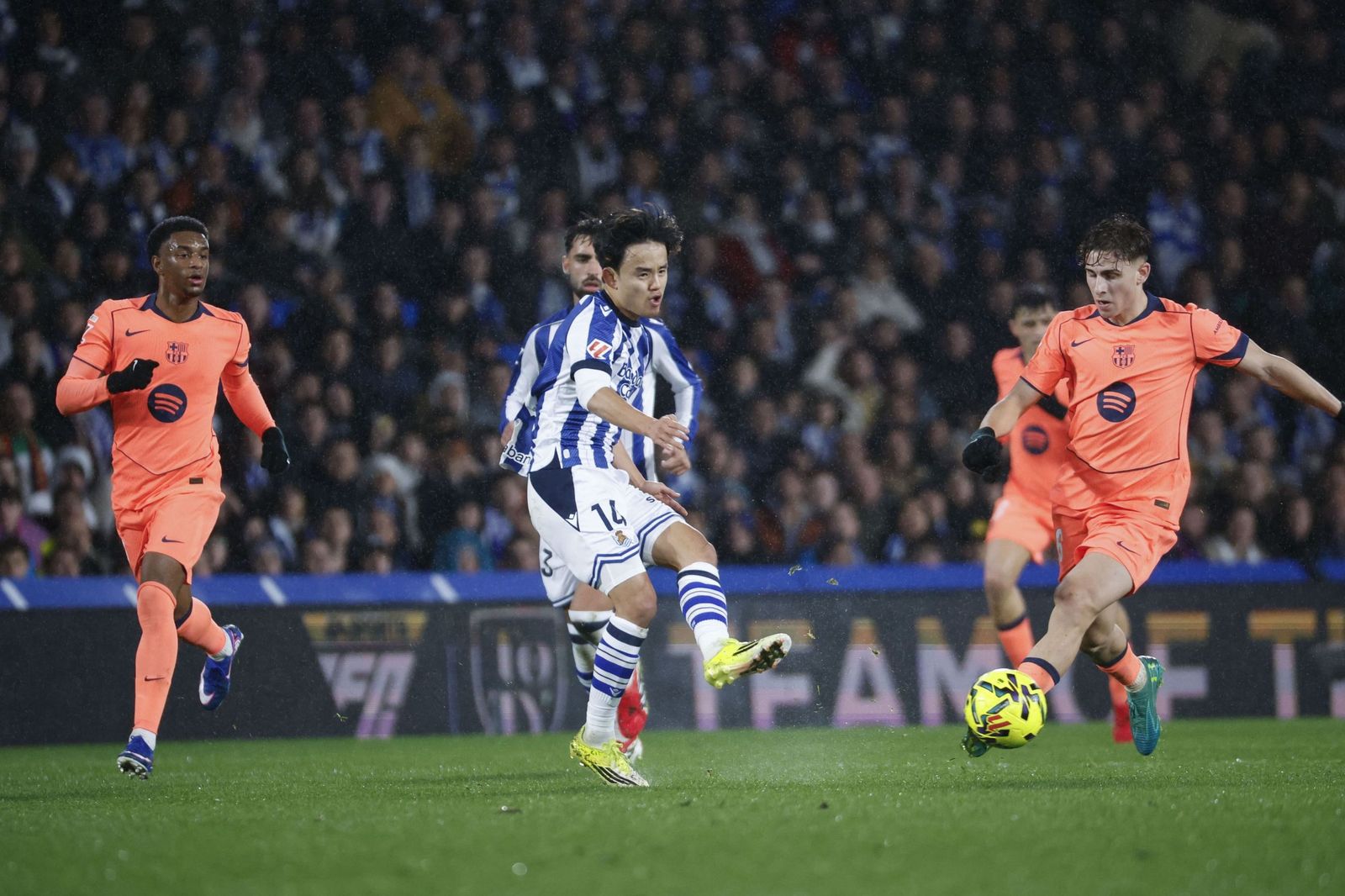 Las fotos de la derrota del Barcelona contra la Real Sociedad