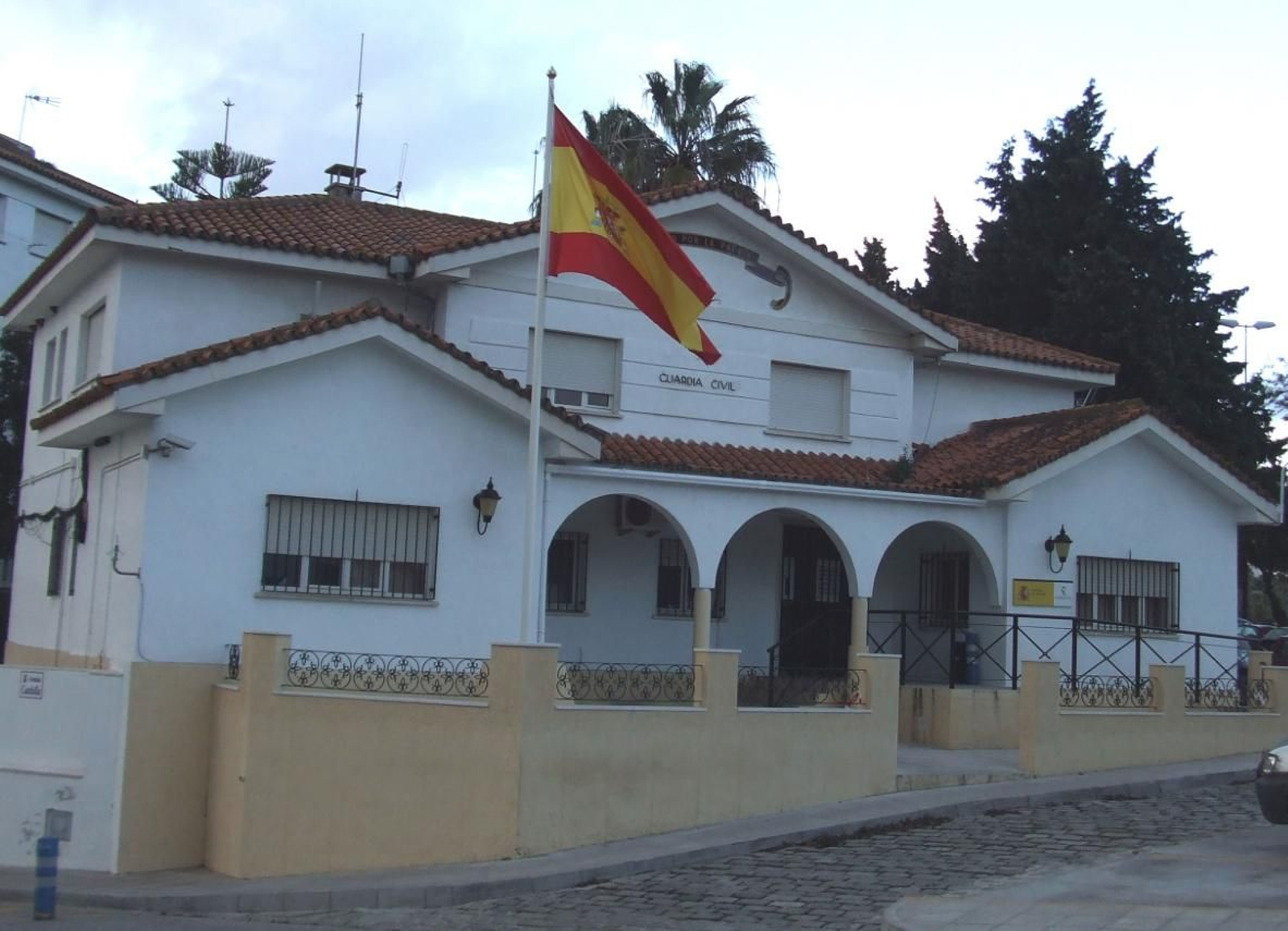 Acuartelamiento actual del Puesto Principal de la Guardia Civil de San Roque.