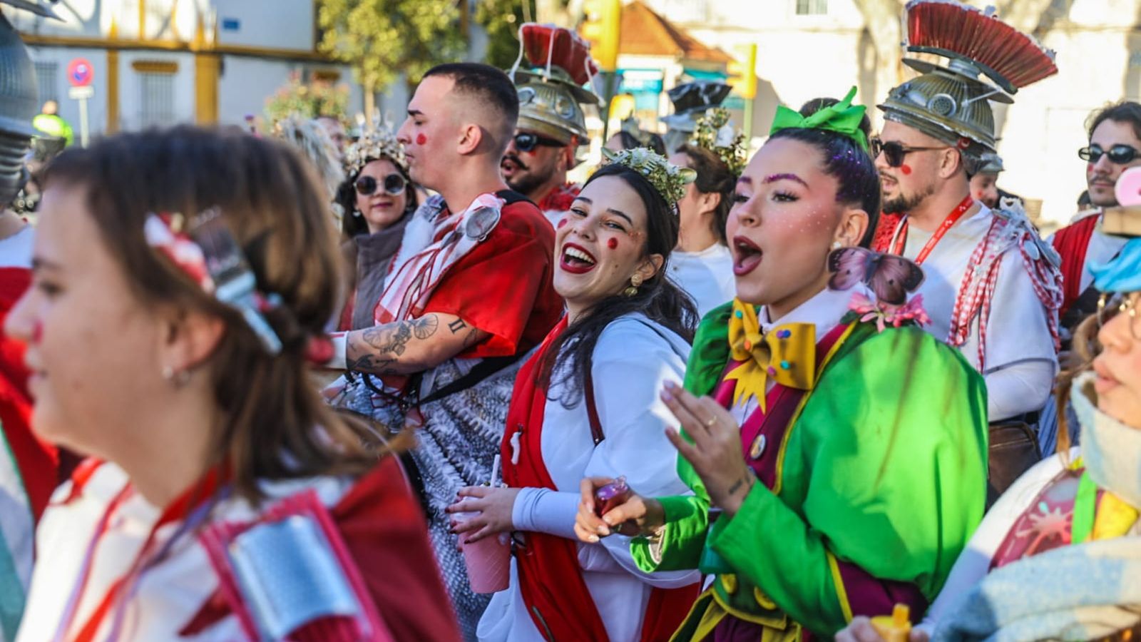Las risas y la diversión es la tónica constante del Carnaval.