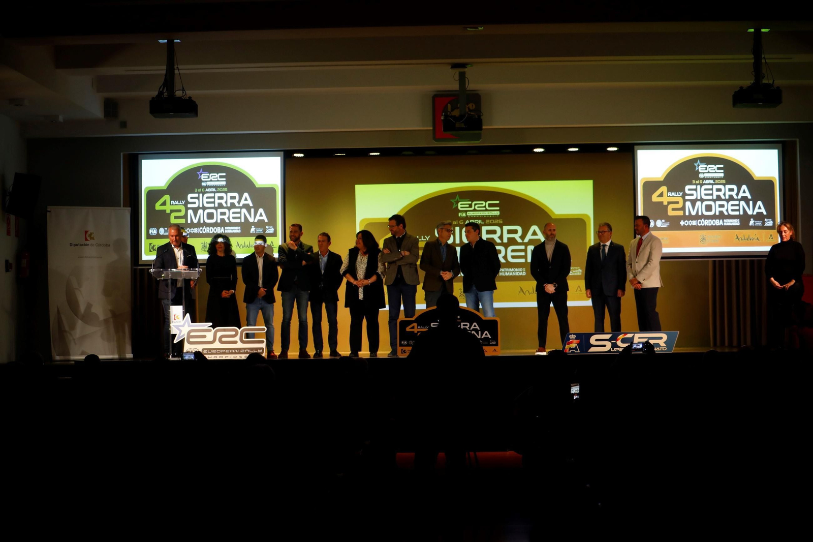 Las mejores fotos de la presentación de los tramos del Rallye Sierra Morena 2025