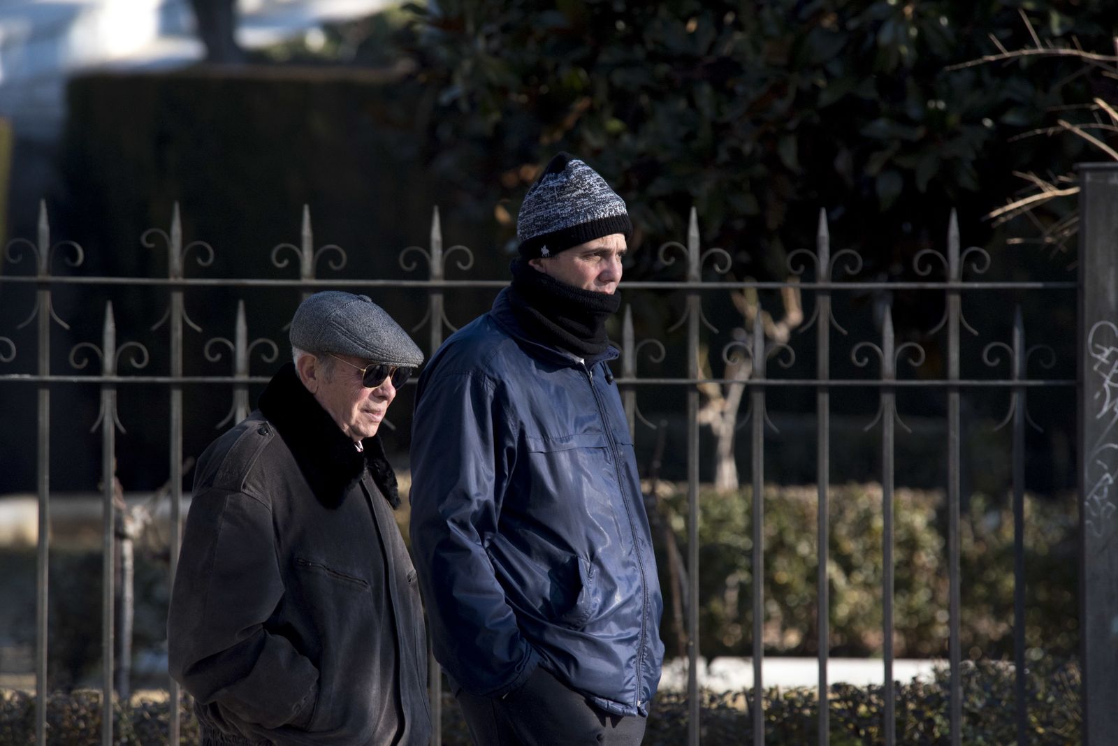 Las imágenes del duro invierno en Granada
