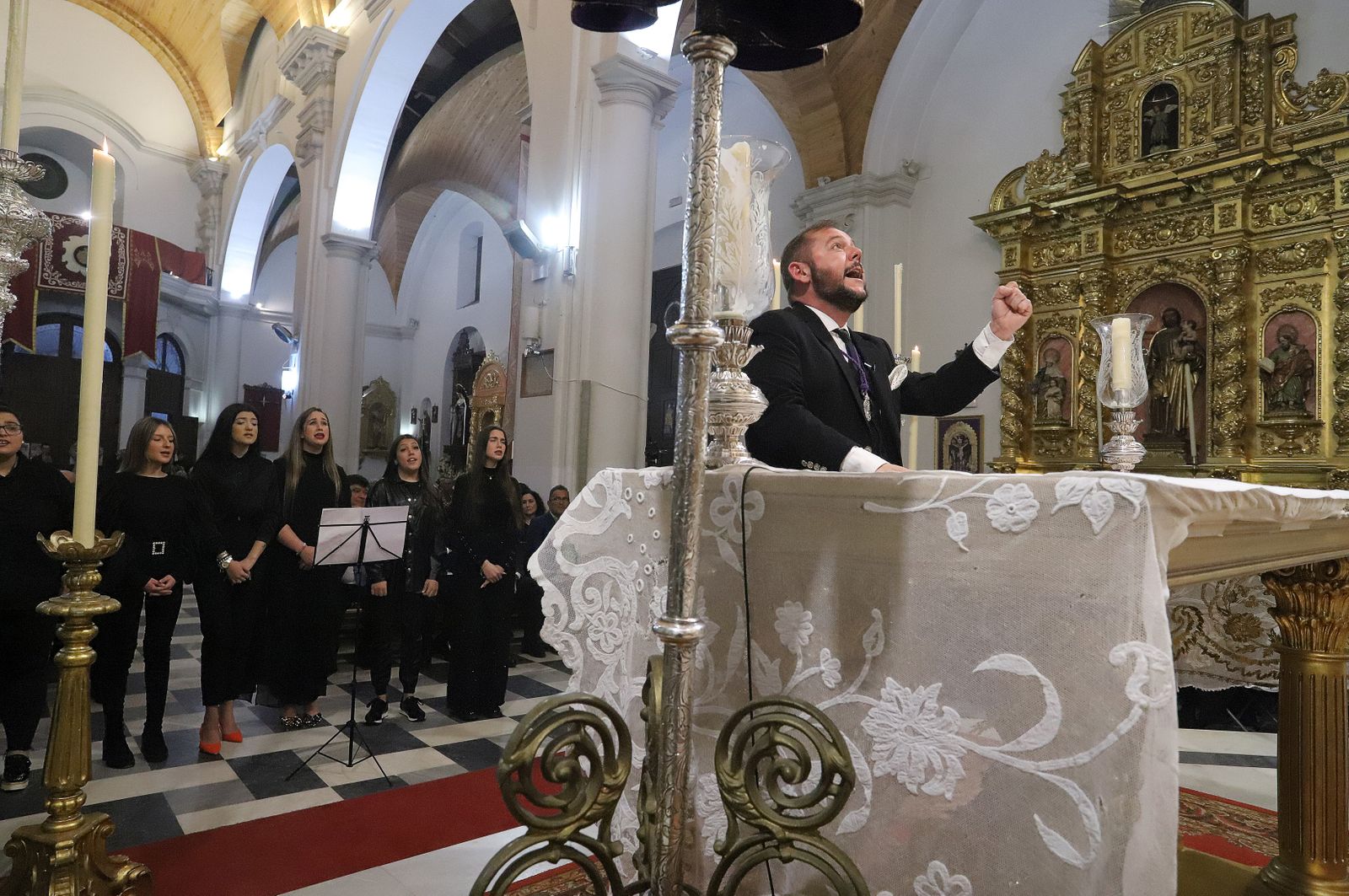 Imágenes de la XXIX Exaltación a la Saeta de Huelva