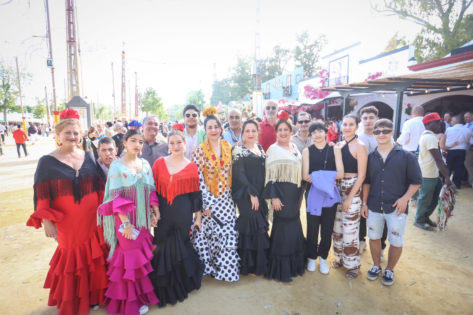 Búscate en las fotos del domingo en la Feria de Jerez 2024