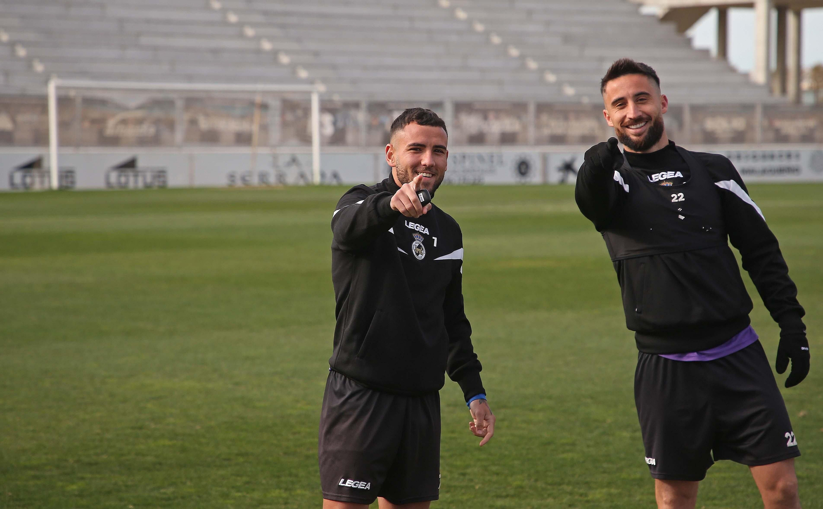 Fotos del entrenamiento de la Balona  previo al partido contra el Deportivo de La Coruña