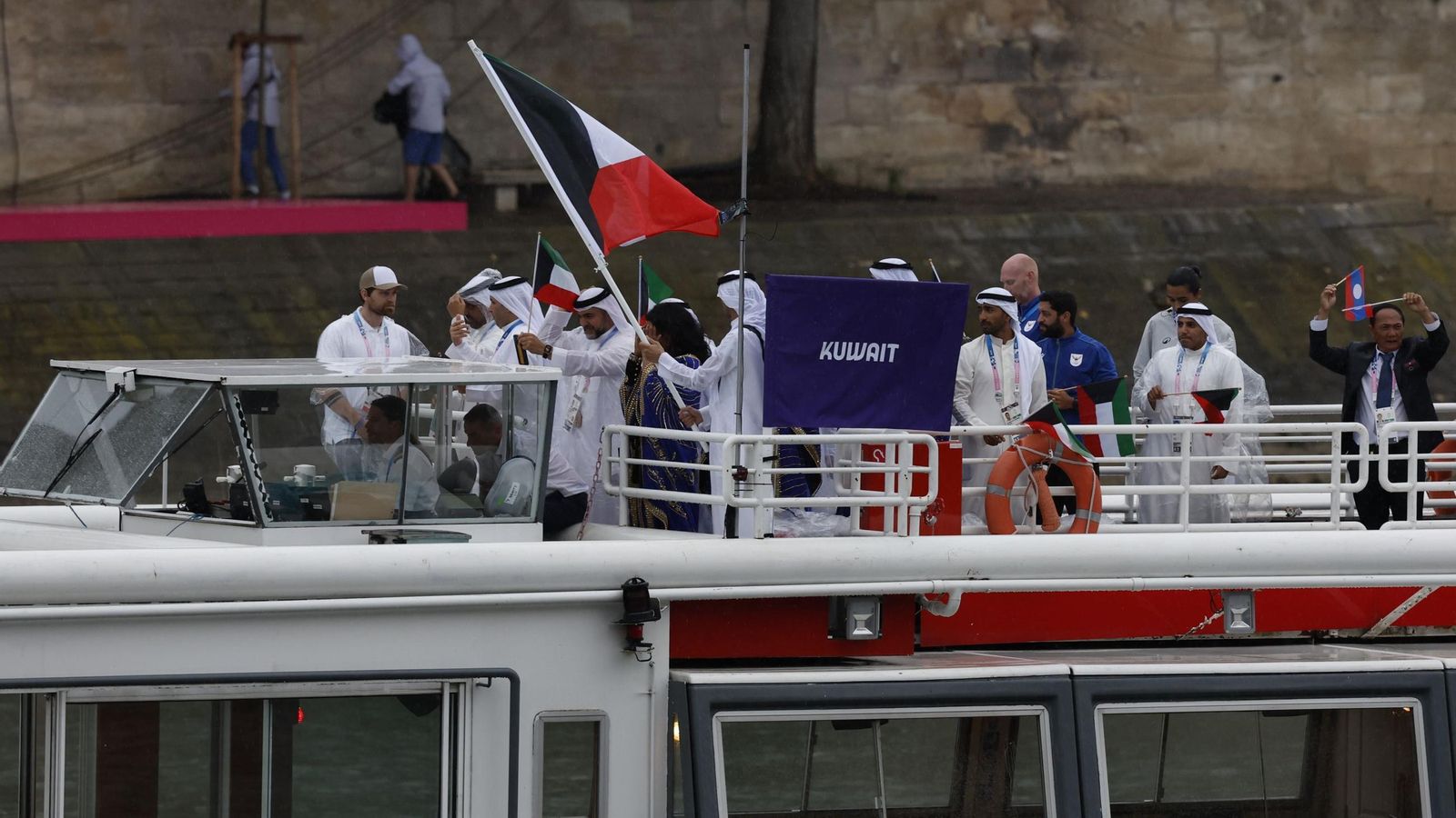 Las fotos de la ceremonia de inauguración de los Juegos Olímpicos de París 2024